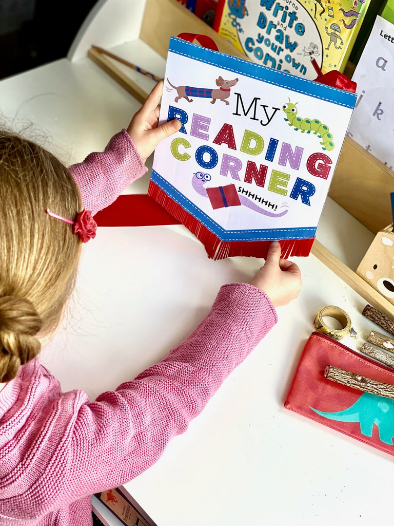 Create a banner for your book corner!