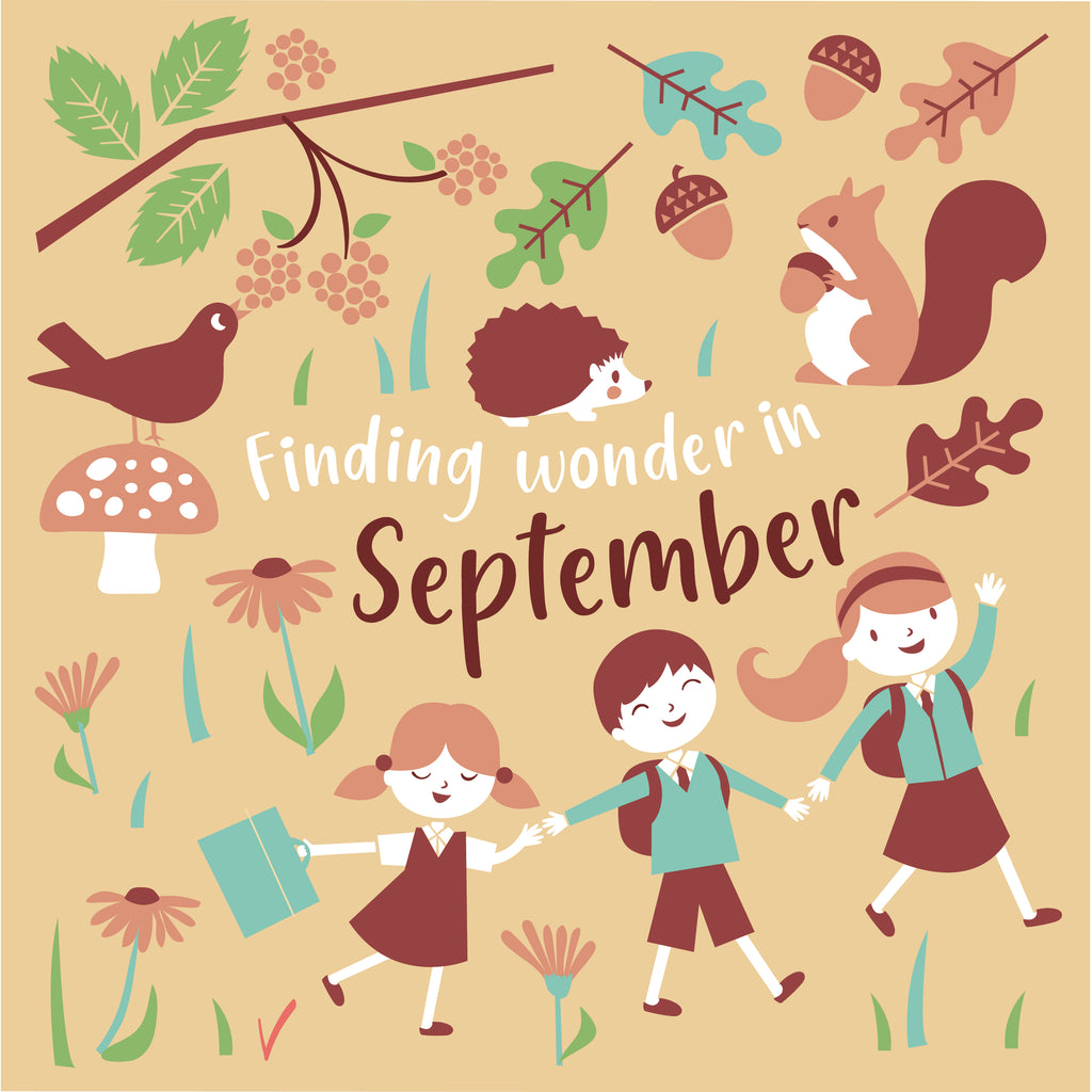 Back to the school run fun! Forest Treasures free printable