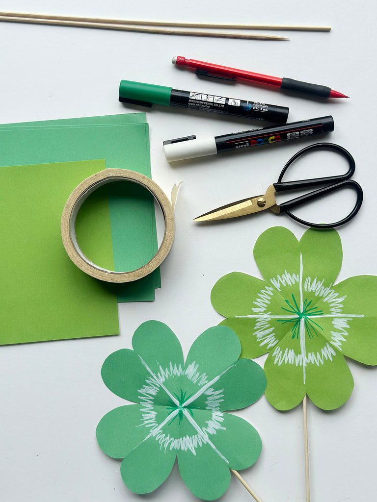 Lucky 4 leaf Clover for St Patrick's Day
