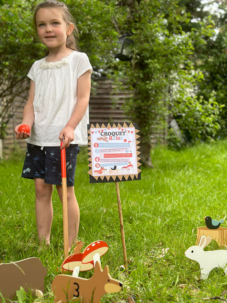 Holiday Croquet Fun!
