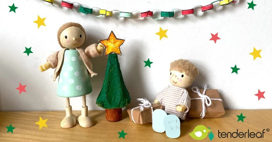 Dolls House Christmas Tree and mini presents!