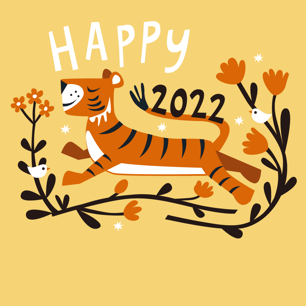 Create a Tiger card for Chinese New Year