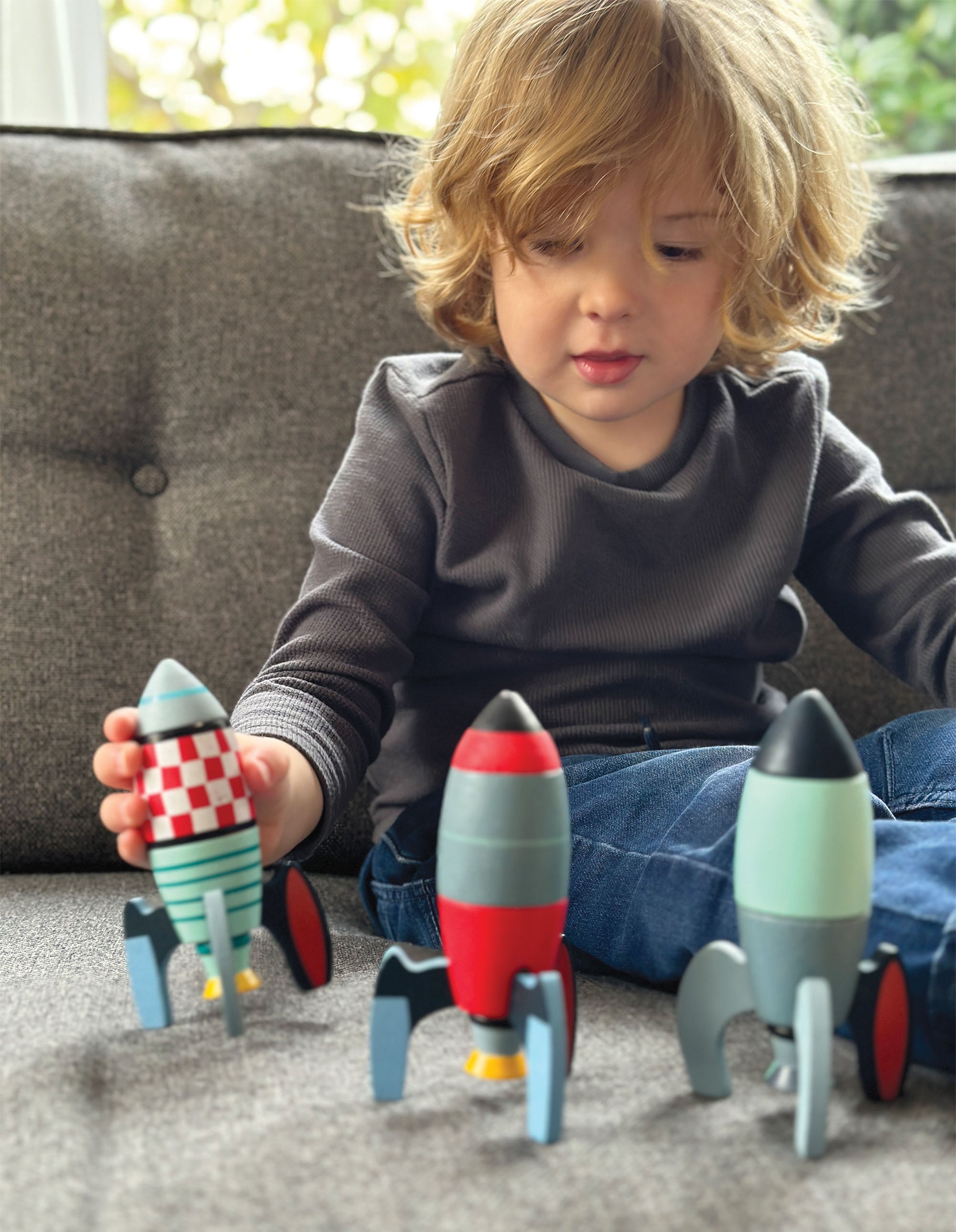 Construction Set Rocketship Rocket Construction – Tender Leaf