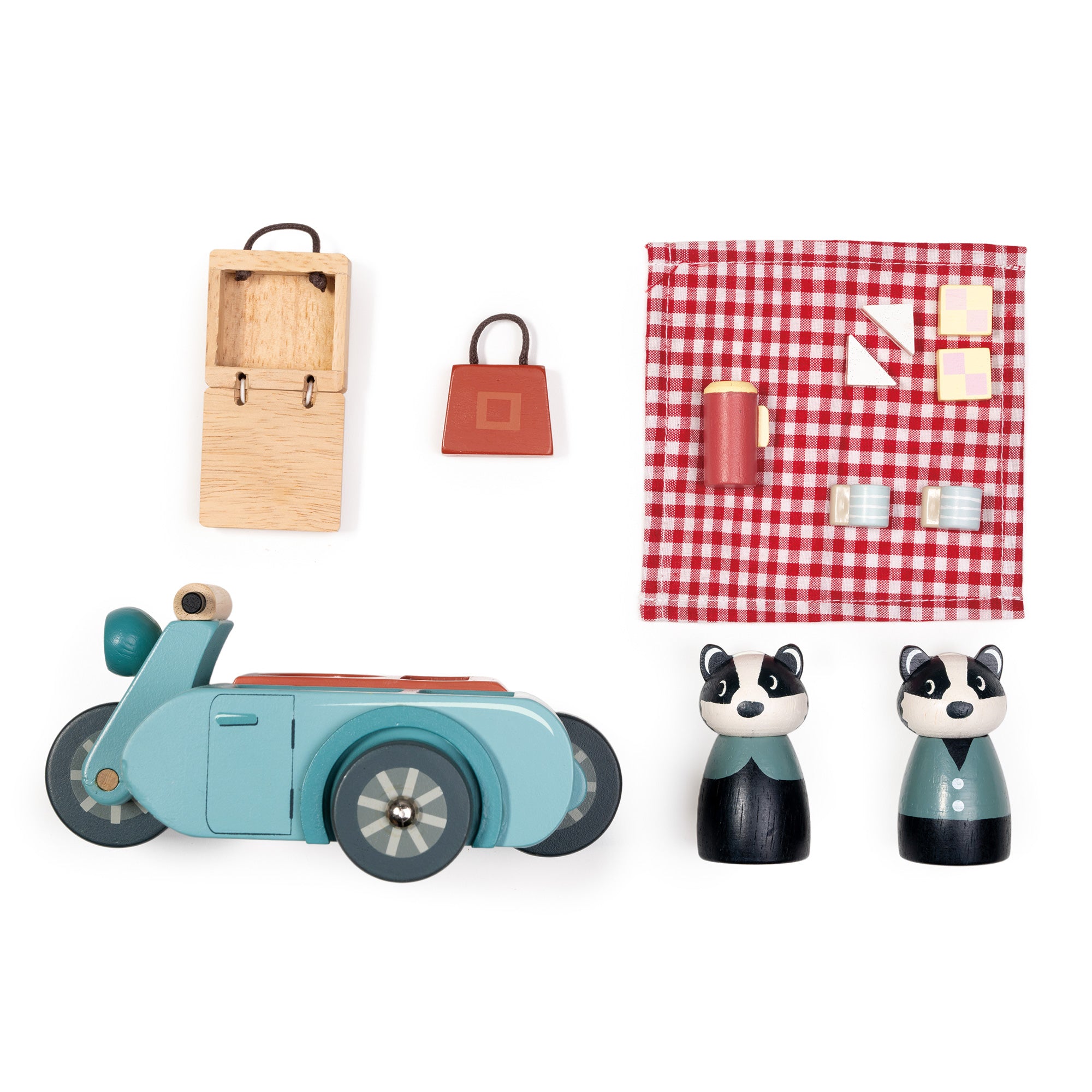 Badger Picnic Motorbike Ride – Tender Leaf