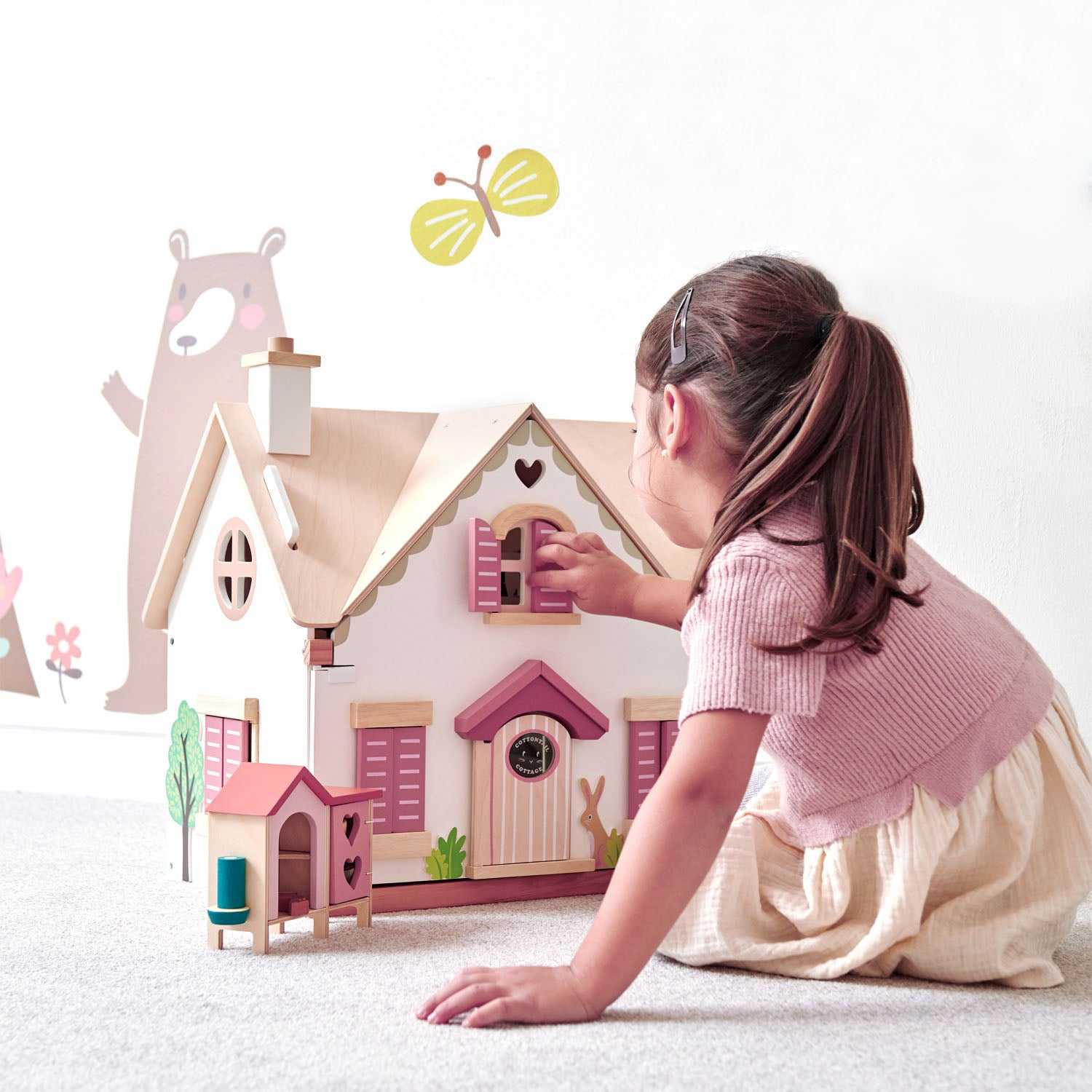 Cottage dollhouse sales