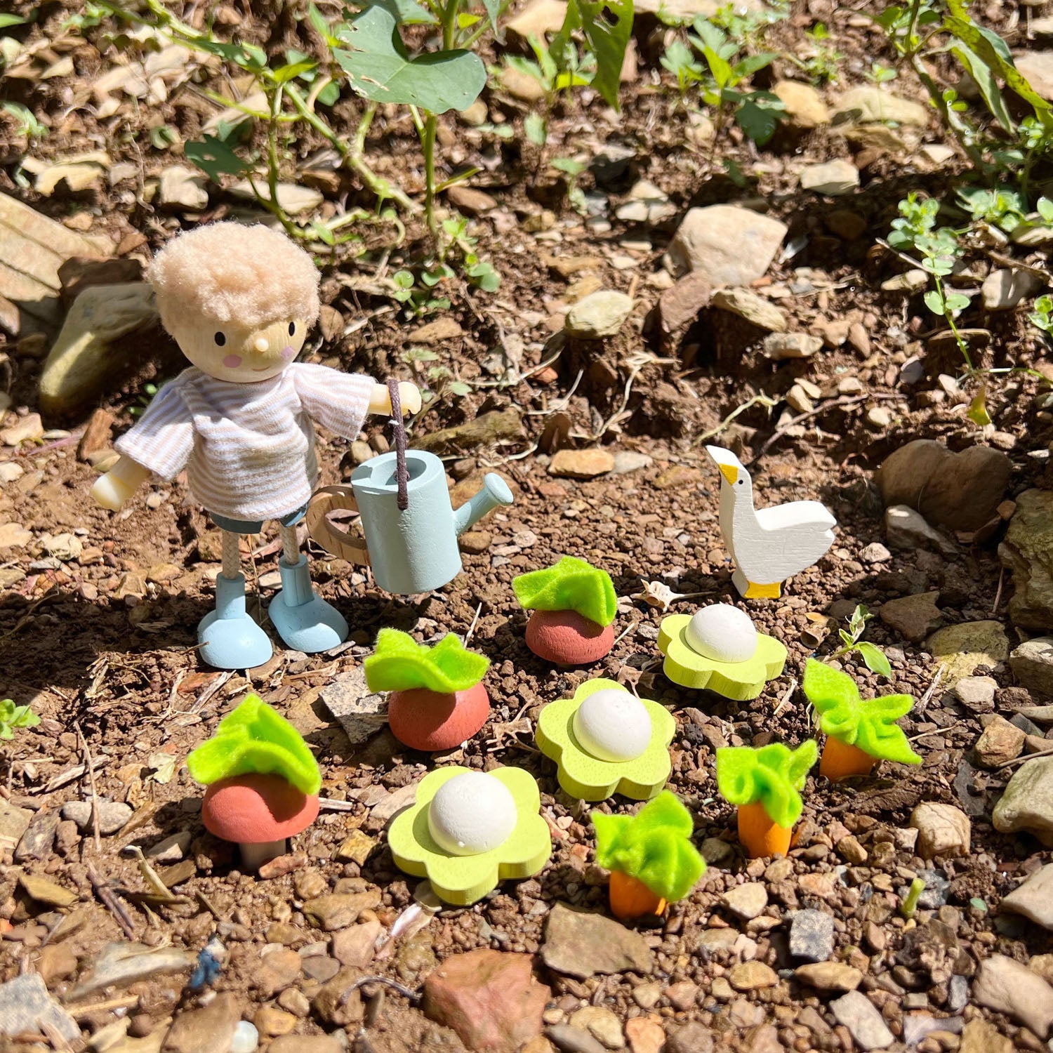 Toy sales garden set