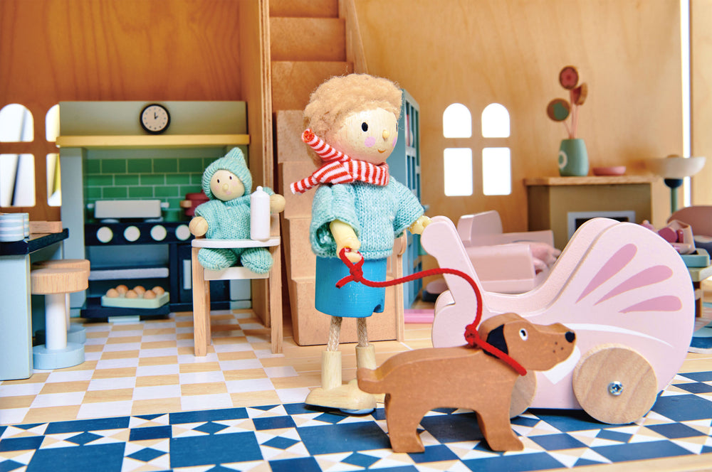 Dolls House Nursery Set