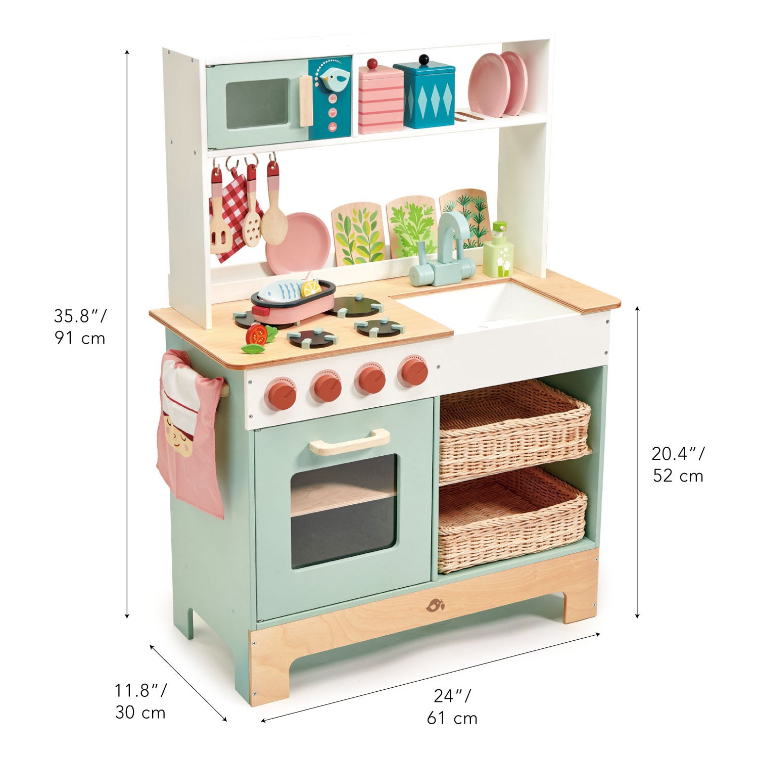 Mini Chef - Pot & Pan Playset, Play Kitchen Accessories