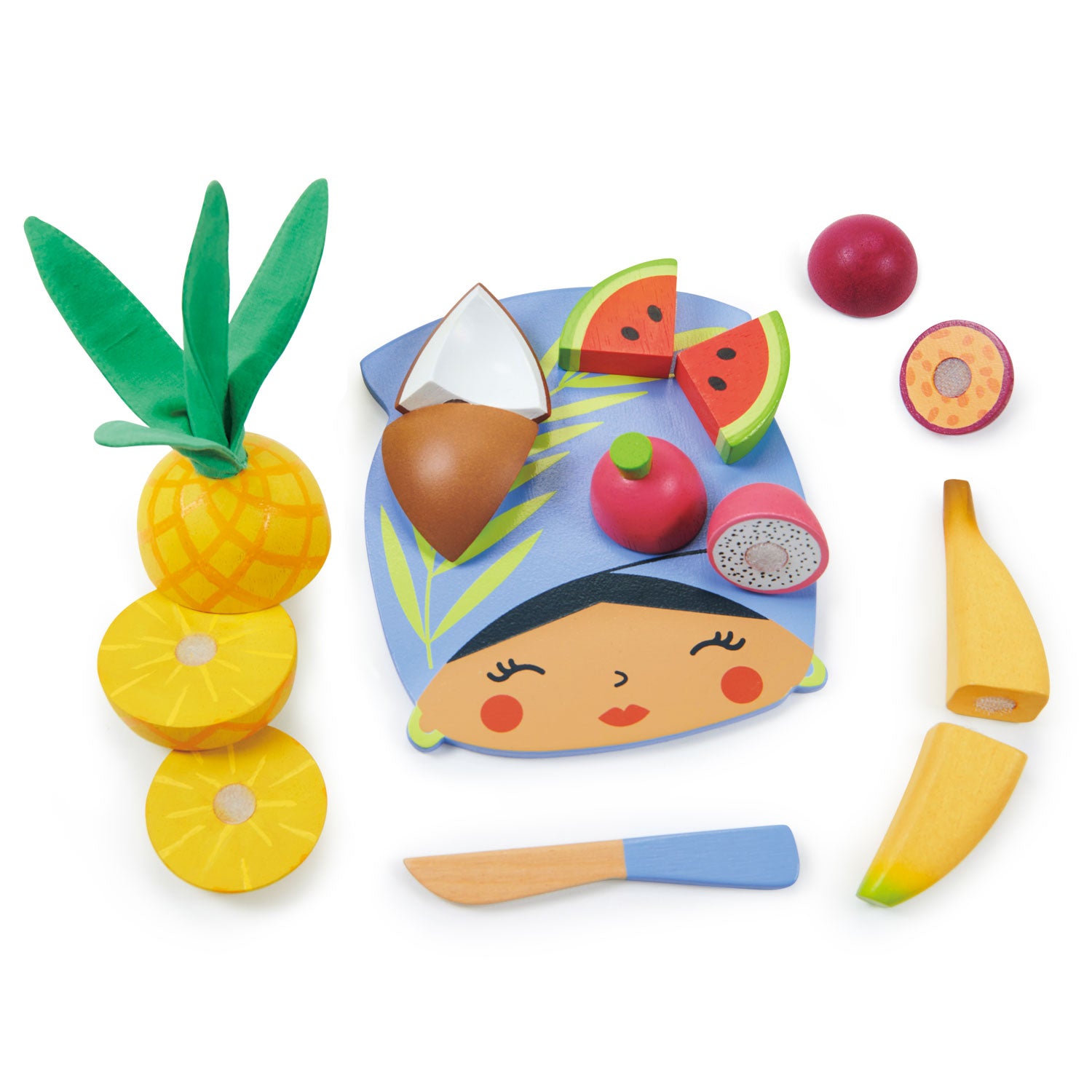 Tropical Fruit Chopping Board – Tender Leaf