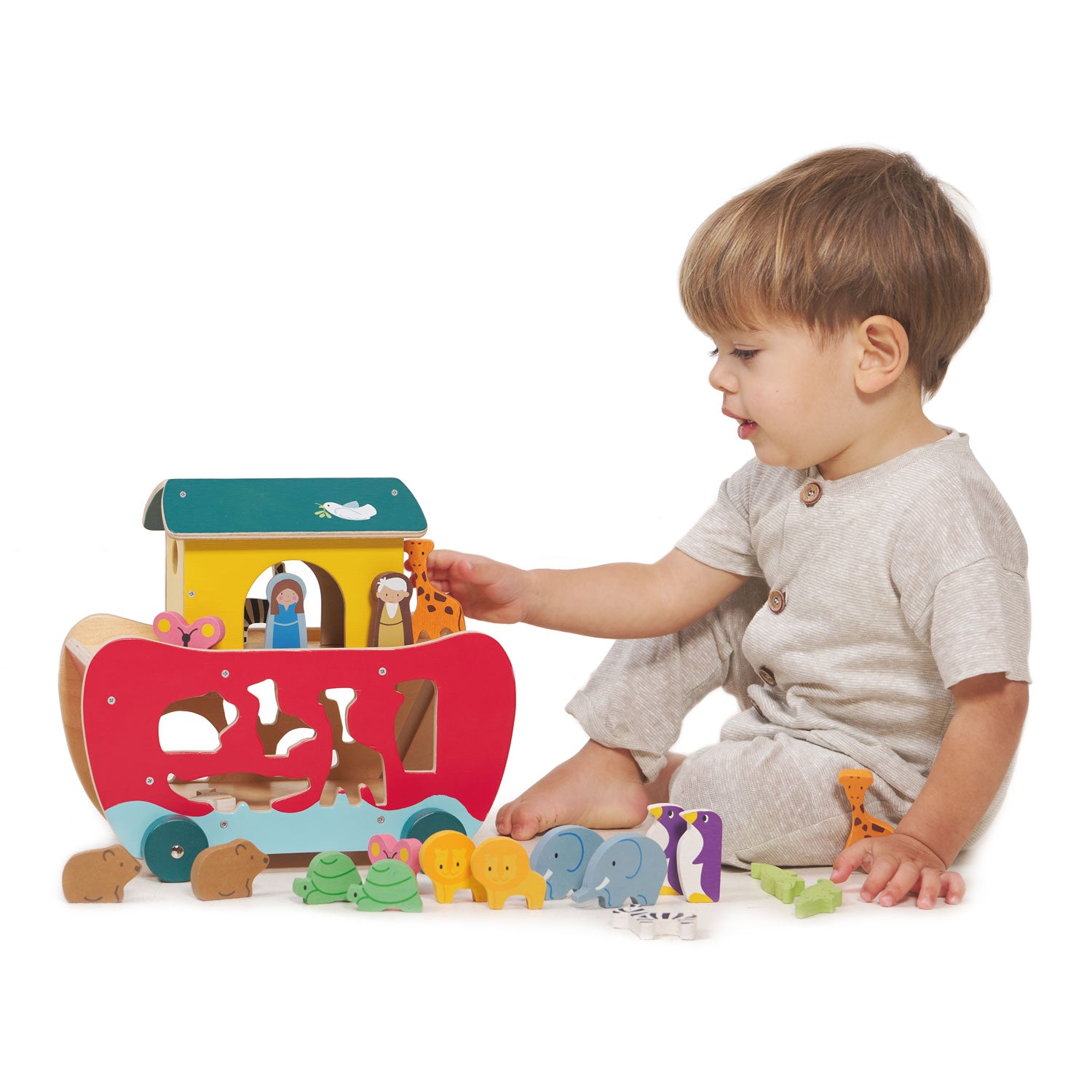 Noah’s Shape Sorter Ark – Tender Leaf