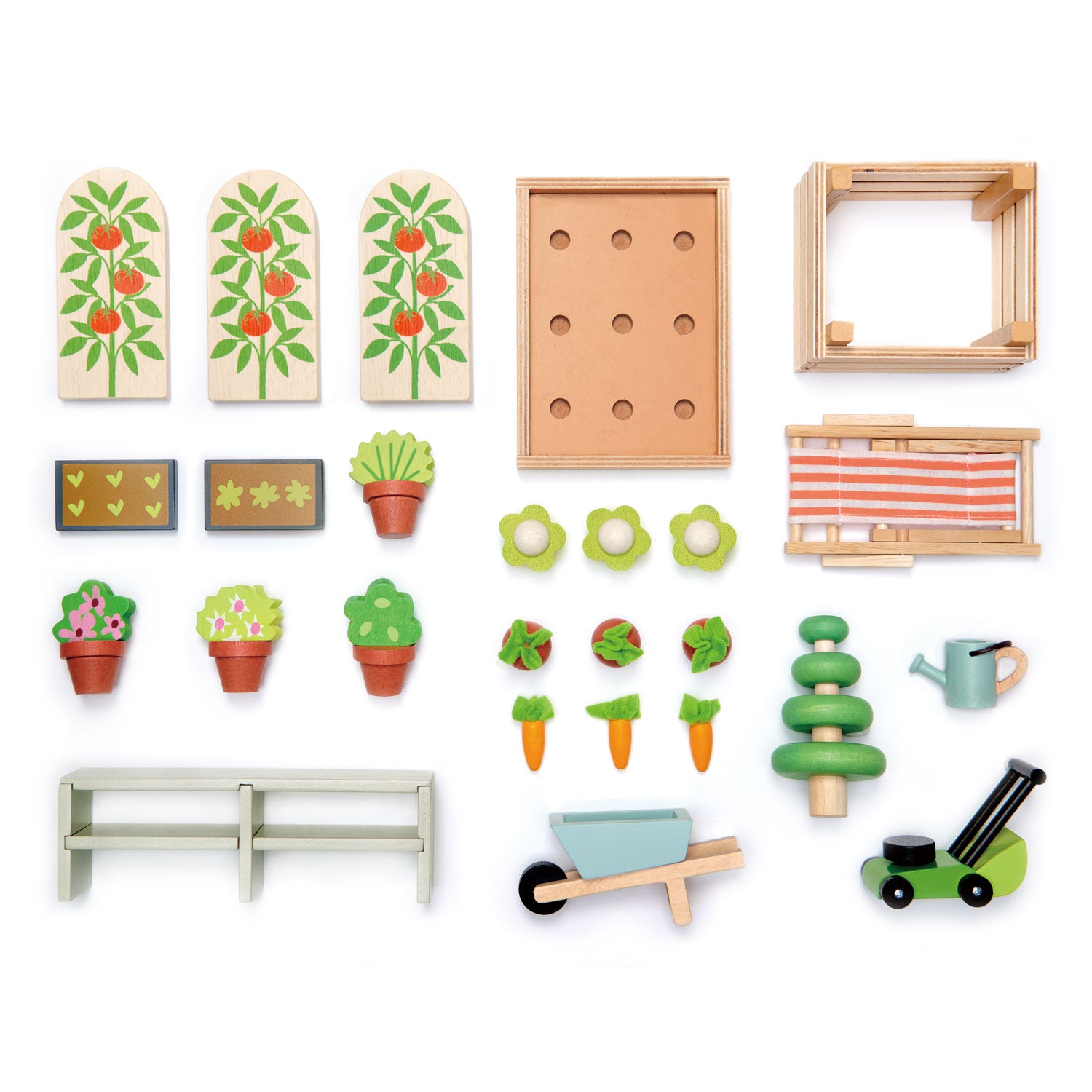 Greenhouse and Garden Set – Tender Leaf