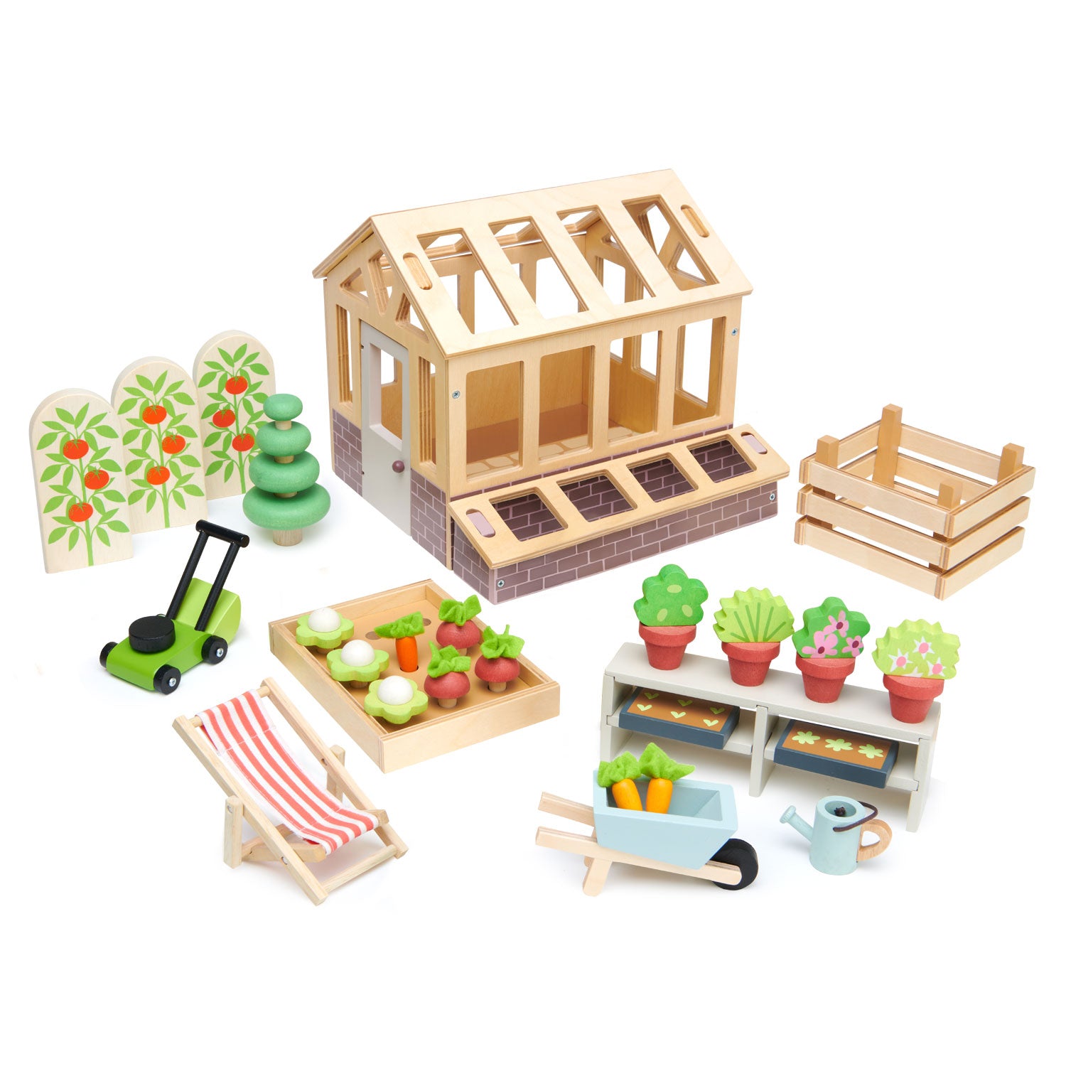 Greenhouse and Garden Set – Tender Leaf