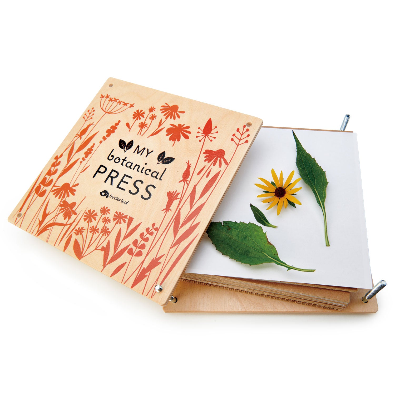 Natures Pressed Flower & Leaf Press 7 x 9 Nature Press (FOR Pressing Leaves & Flowers)