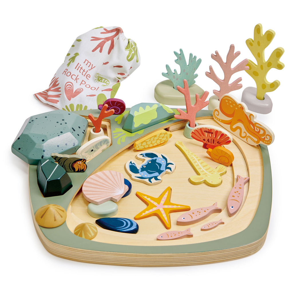 Cuisine Jouet pour enfant en bois Range de Tender Leaf Toys - Dröm