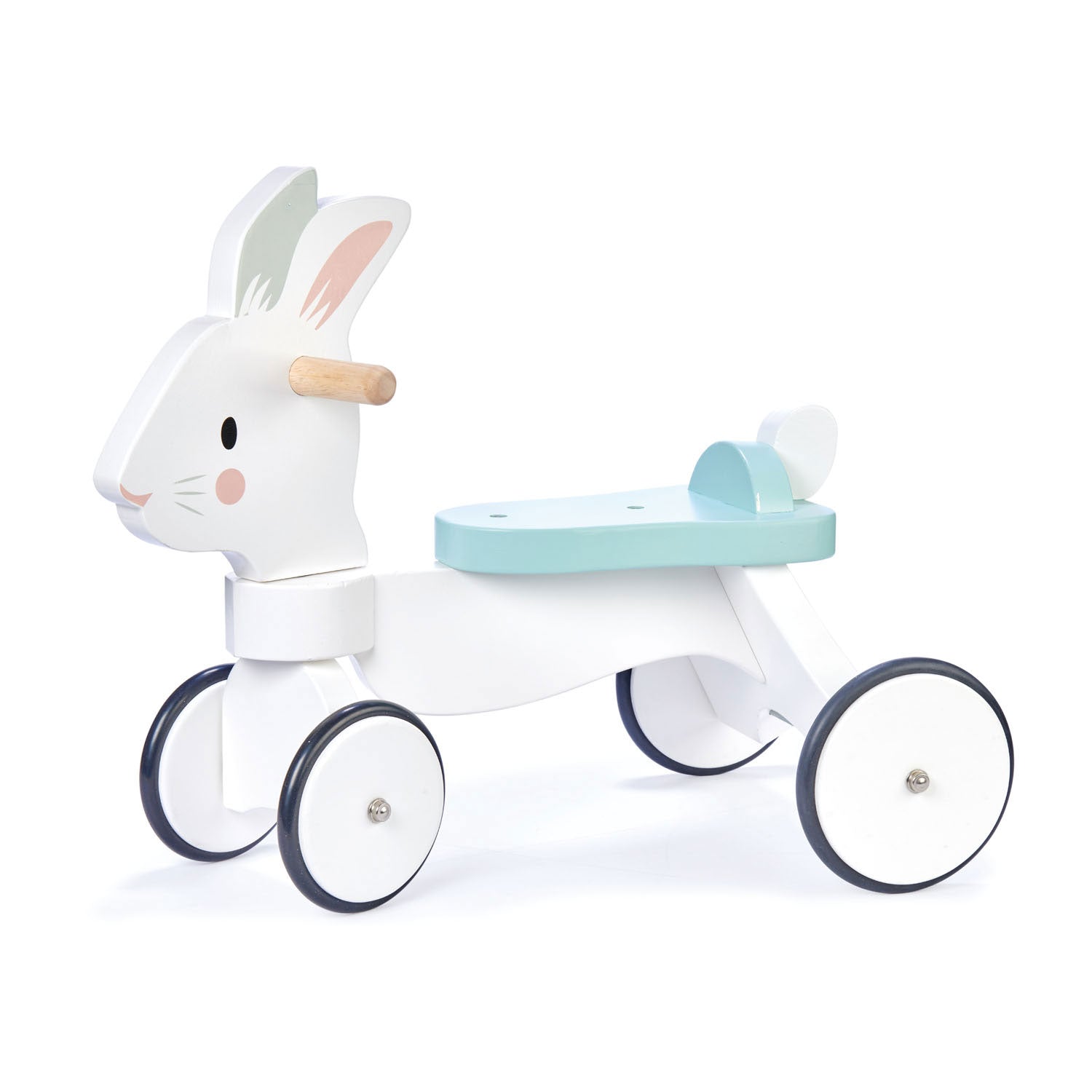 White Rabbit Riding A Tank Running Rabbit Ride On – Tender Leaf