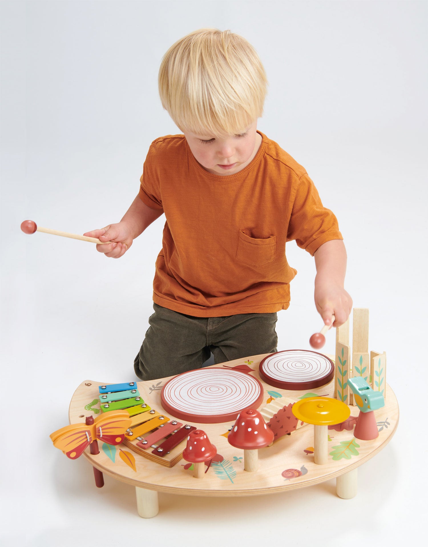 Jouet en bois Table musicale Tender Leaf Toys, Jouets en bois