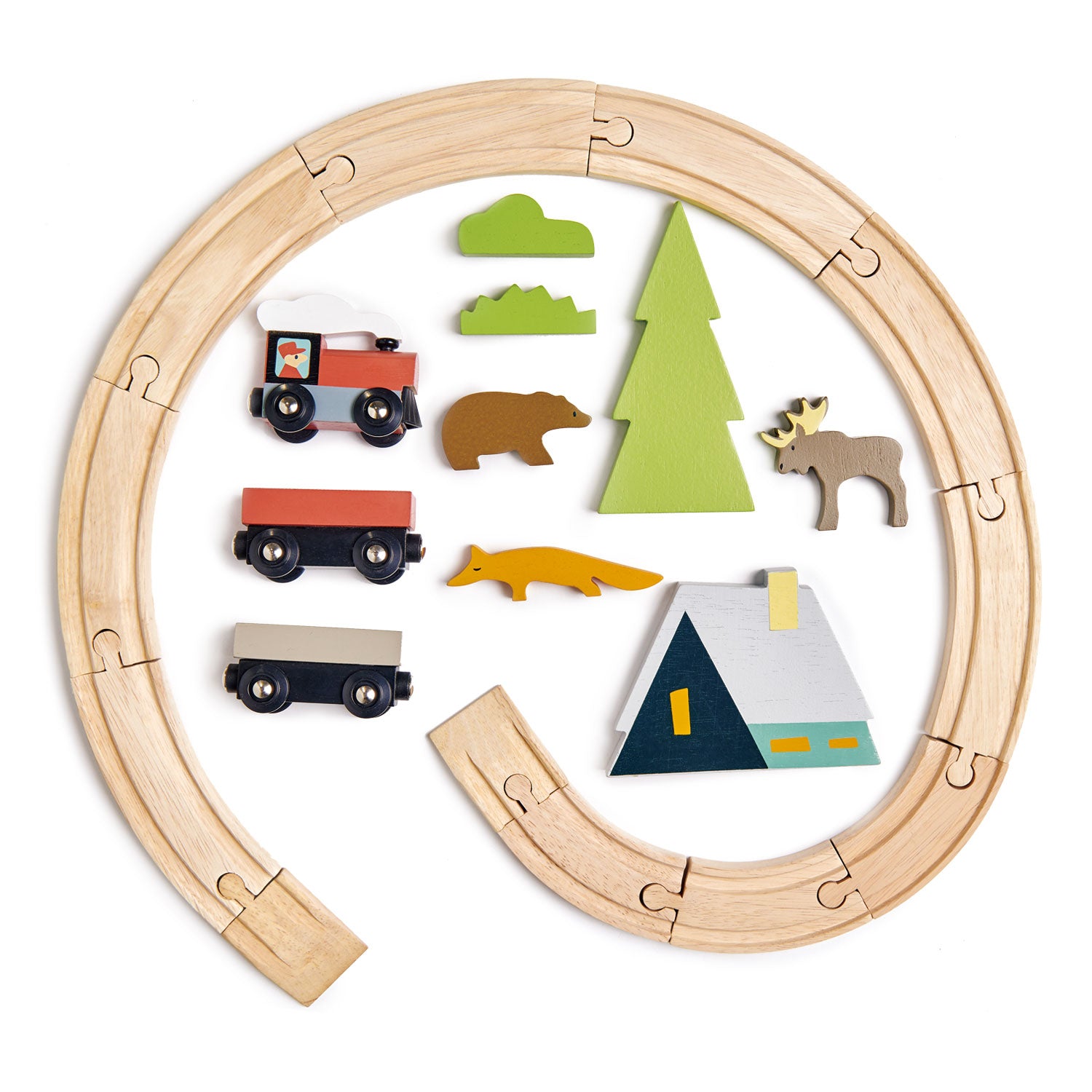 Treetops Train Set – Tender Leaf