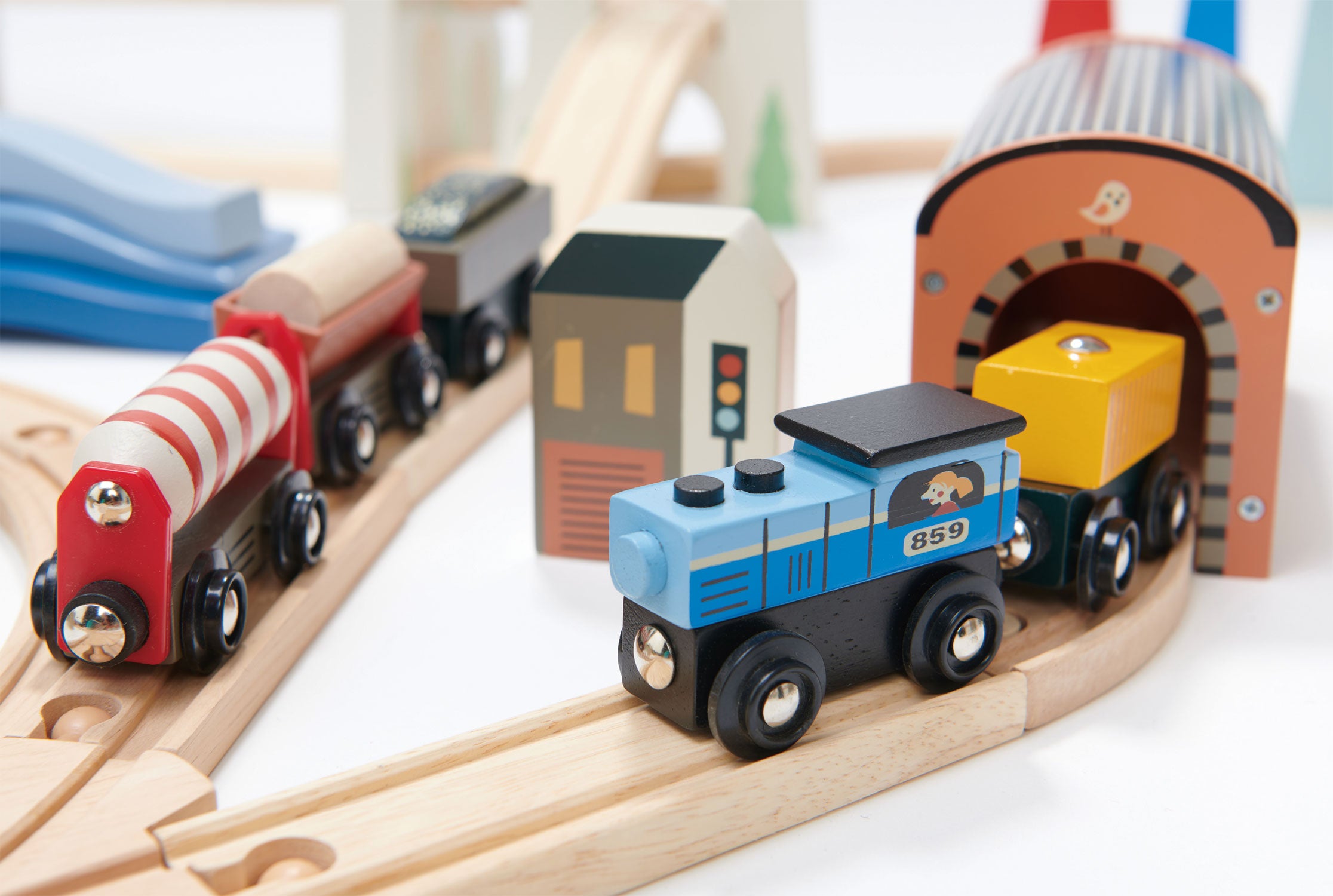 Real Train Set Real Toy Train Set